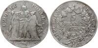 Frankreich, Consulat 5 Francs Hercules, Union et Force, Bayonne -