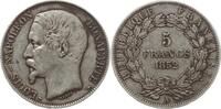 Frankreich, 2. Republik 5 Francs Louis Napoleon Bonaparte, Paris -