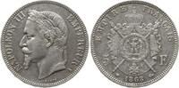 Frankreich, Kaiserreich 5 Francs Napoleon III., 1852 - 1870, Paris -