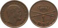 Dänemark, Königreich 1 Rigsbankskilling Frederik VII., 1848 - 1863 -
