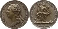 Frankreich, Königreich, Stadt Paris Messinggussmedaille Louis XVI., v. Duvivier, Prix de l'Académie royale de peinture et de scupture -