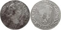 Frankreich, Königreich Ecu à la mèche longue Louis XIV., 1643 - 1715, Rennes -