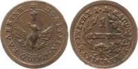 Griechenland Lepton Governor Ioannis Kapodistrias, 1828-1831, Aegina, solid circle, converging rays -