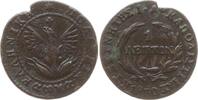Griechenland Lepton Governor Ioannis Kapodistrias, 1828-1831, Aegina, pearl circle, converging rays -