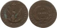 Griechenland 10 Lepta Governor Ioannis Kapodistrias, 1828-1831, Aegina -