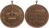 Preußen, Königreich Tragbare Bronzemedaille Wilhelm II., 1888 - 1918, Landwehr - Dienstauszeichnung 2. Klasse -