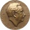 Österreich, 1. Republik, Stadt Wien Große einseitige Bronzemedaille v. Andre Roder, a.d. Musikpädagogen und Komponisten Hans Wagner-Schönkirch -