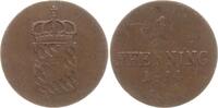 Bayern, Königreich 1 Pfennig Maximilian I. Joseph, 1806 - 1825 -
