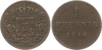 Bayern, Königreich 1 Pfennig Ludwig I., 1825 - 1848 -