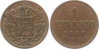 Bayern, Königreich 1 Pfennig Ludwig I., 1825 - 1848 -