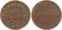 Bayern, Königreich 1 Pfennig Ludwig I., 1825 - 1848 -