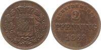 Bayern, Königreich 2 Pfennig Ludwig II., 1864 - 1886 -