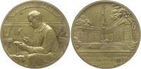 Frankreich, 3 Republik, Stadt Paris Messingmedaille v. Becker, Exposition Internationale Arts es Techniques, Goldschmiedekunst -