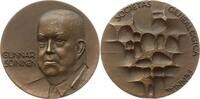 Finnland, Stadt Helsinki Bronzemedaille v. Kauko Räsänen, a.d. Mediziner und Historiker Gunnar Soininen, 1904 - 1973 -