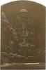 Österreich, 2. Republik, Stadt Wien Große einseitige Bronzeplakette von Neuberger, Österr. Ges. z. Föderung der Medaillenkust, Ansicht Stephansdom -