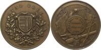 Belgien, Königreich, Limburg, Stadt Bree Bronzemedaille Signatur FORIR BRUXELLES, WK1, Guerre 1914 - 16, Campagne de Belgique -