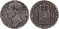 Niederlande, Königreich 1 Gulden Willem II., 1840 - 1849 -