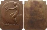 Belgien, Brüssel, Gemeinde Forest / Vorst Große Bronzeplakette Prix Concours de Photo GEVAERT, Preis der Gemeinde, Agfa-Gevaert -