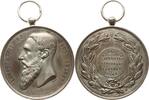 Belgien, Königreich, Limburg, Stadt Hasselt Tragbare versilberte Bronzemedaille Leopold II., 1865 - 1909, Landwirtschaftsausst., Exposition Agricole Regionale -