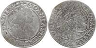 Polen, Königreich 6 Groschen (6 Gröscher , Szostak) Johann II. Kasimir, 1648 - 1668, Krakau -