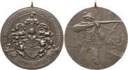 Hildesheim, Stadt Tragbare Feinsilbermedaille (990) Schützenmedaille, 28. Nordwestdeutsches Bezirks - Festschiessen, 19.-13. Juli -