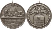 Hessen, Stadt Marburg Versilberte Bronzemedaille Schützenmedaille, 24. Gau-Schiessen, 60. Jubil. Schützenverb., Landgrafenschloss -