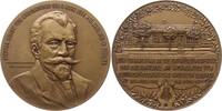 Österreich, Stadt Mödling Bronzemedaille v. Johannes Mayerhofer, Baden, a.d. Lyriker Stefan von Millenkovich, 1836 - 1915 -