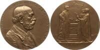 Österreich, Stadt Wien Große Bronzemedaille v. Breithut, 70. Geb. des Rechtsanwalts und Freimaurers Max Neuda, 1831 - 1911 -