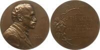 Österreich, Stadt Wien Große Bronzemedaille v. Marschall, a.d. 70. Geb. des Kunstmäzens Ludwig Lobmeyr, 1829 - 1917 -