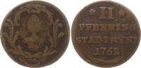 Augsburg, Stadt 2 Pfennig -