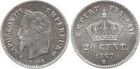 Frankreich, Kaiserreich 20 Centimes Napoleon III., 1852 - 1870, Bordeaux -