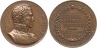 Frankreich, Königreich Bronzemedaille Louis XVIII., 1814 - 1824, v. Veyrat auf J. A. Manuel, député de la Vendée -