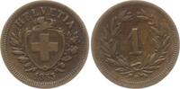 Schweiz 1 Rappen -