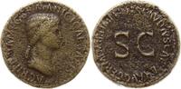 Römische Kaiserzeit, Rom Sesterz Aggripina Senior, gest. 33, unter Claudius, 41 - 54, drap. Büste n.r. / S - C -