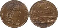 Frankreich, Königreich Bronze - Jeton Louis XV., 1715 - 1774, Sign.: I.B., Marine, PROPERAT REPARARE VICES -