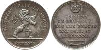 Belgien, Königreich Kleine Silbermedaille Leopold I., 1831 - 1865, v. Braemt, Jeton de la Prestation de Serment du Roi -