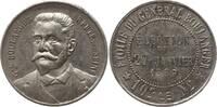 Frankreich, 3. Republik, Stadt Paris Vernickelte Zinkmedaille v. Cartaux, Général Boulanger, Député de la Seine, a.s. Wahl zum Präsidenten -