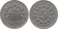 USA 5 Cents Shield Nickel -