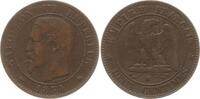 Frankreich, Kaiserreich 2 Centimes Napoleon III., 1852 - 1870, Straßburg -