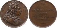Frankreich, Königreich Bronzemedaille v. Masson, a.d. Architekten Jules Hardouin-Mansart, 1646 - 1708 -