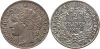 Frankreich, 3. Republik 2 Francs Cères -