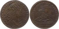 Frankreich, Königreich, Stadt Paris Bronze - Jeton Louis XIV., 1643 - 1715, Militätverwaltung, Löwe, OCVLIS DORMITAT APERTIS -