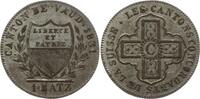 Schweiz - Kanton Waadt (Vaud) 1 Batzen -