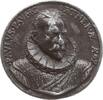 Nürnberg, Stadt Einseitige Bleigussmedaille v. Johann Philipp von der Pütt, auf Paul Paumgartner, Pfleger zu Altdorf -