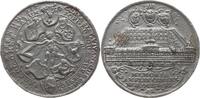Nürnberg, Stadt Zinngussmedaille v. Christian Maler, auf den Neubau des Rathauses -