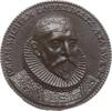 Nürnberg, Stadt Einseitige Bronzegussmedaille v. Matthäus Carl, auf Johann Wilhelm Löffelholz zu Kohlberg, 1558 - 1600 -