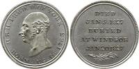 Großbritannien Kleine Medaille George IV., 1820 - 1830, auf den Tod des Duke of York -