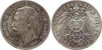 Deutsches Kaiserreich, Großherzogtum Baden 3 Mark Friedrich II., 1907 - 1918 -