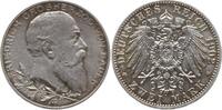 Deutsches Kaiserreich, Großherzogtum Baden 2 Mark Friedrich I., 1856 - 1907, Regierungsjubiläum -