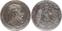 Deutsches Kaiserreich, Ghzm. Mecklenburg-Schwerin 2 Mark Friedrich Franz II., 1842 - 1883 -